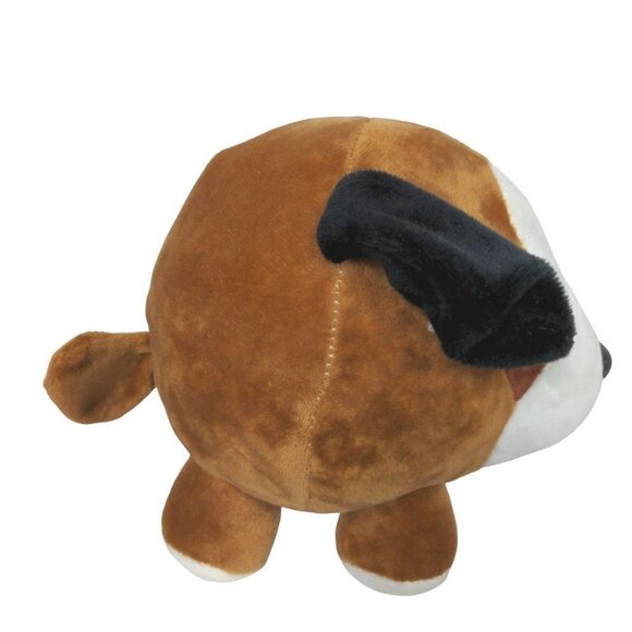 Toy Factory Plush Parade Brown Roly Poly Puppy Dog Stuffed Animal 2018 9" - Picture 2 of 6